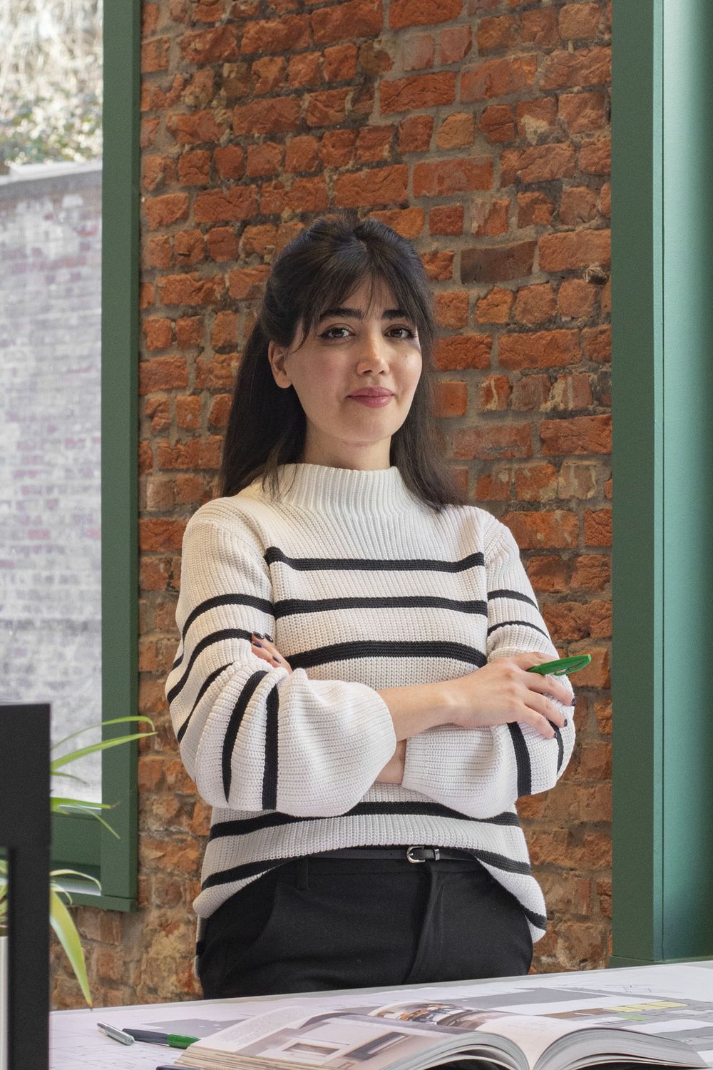 Portrait of Narges, architect